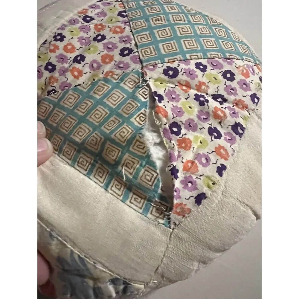 Quilt Pillow Hand Made  10in‎
